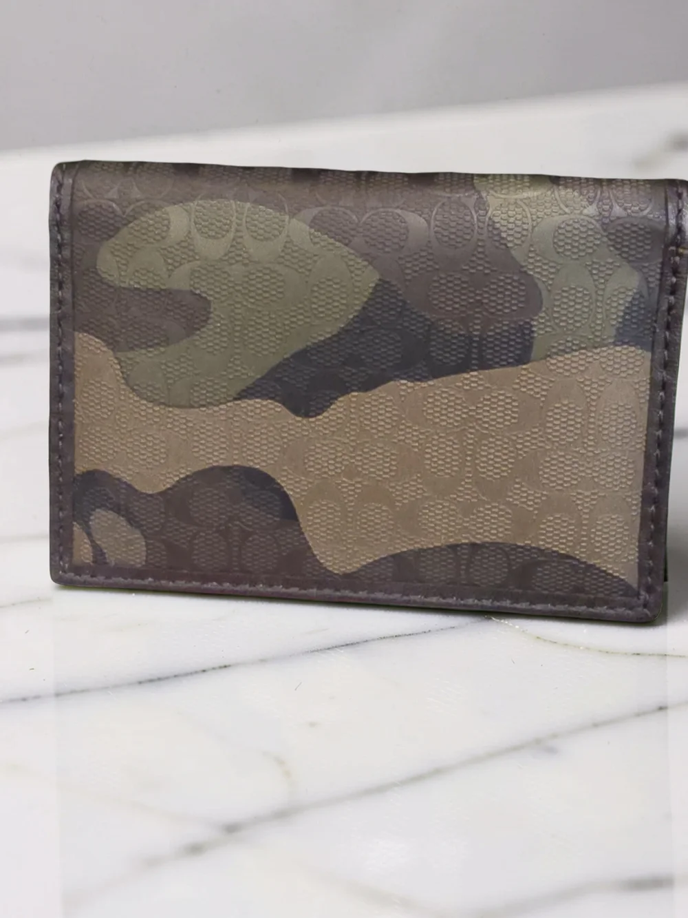 COACH Signature Camo Flight Crossbody Bag & Slim Card Case